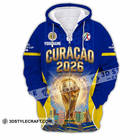 Unisex Shirt - Custom Curacao World Cup 2026 Shirt style option 3