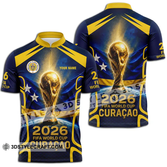 Unisex Shirt - Custom Curacao World Cup 2026 Shirt style option 2