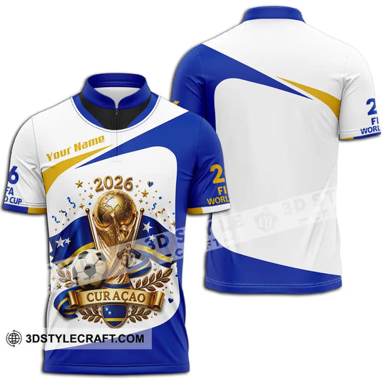 Unisex Shirt - Custom Curacao World Cup 2026 Shirt style option 2