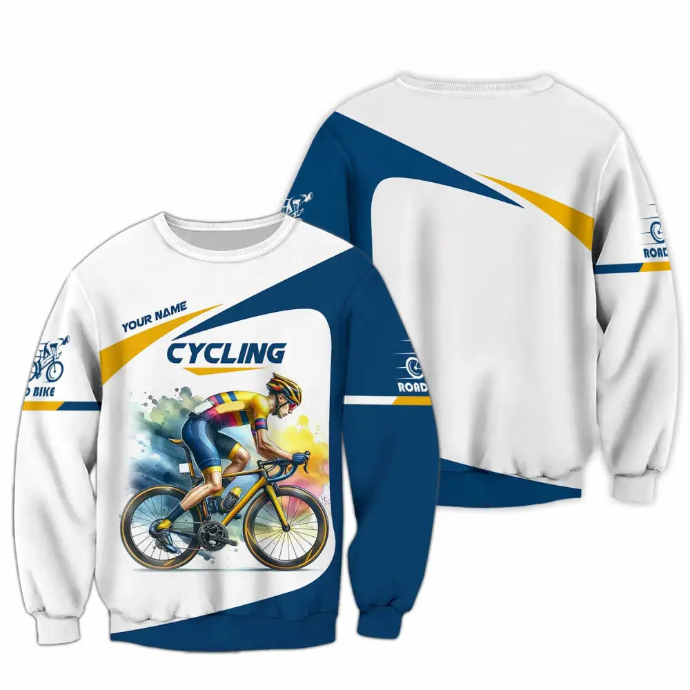 Unisex Shirt - Custom Cycling Lover Shirt Long Sleeve / S T-shirt