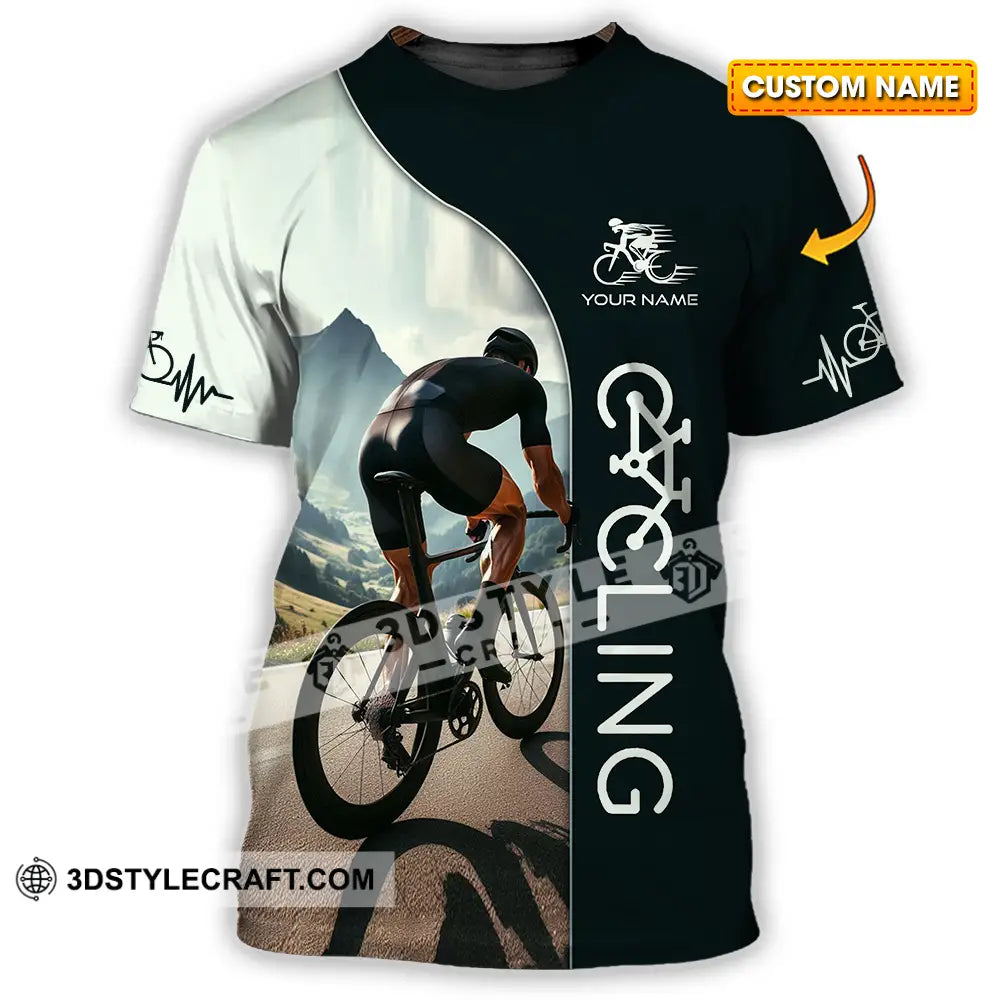 Unisex Shirt - Custom Cycling Lover Shirt T-shirt