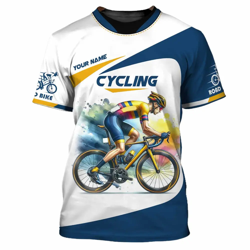 Unisex Shirt - Custom Cycling Lover Shirt T-Shirt / S T-shirt