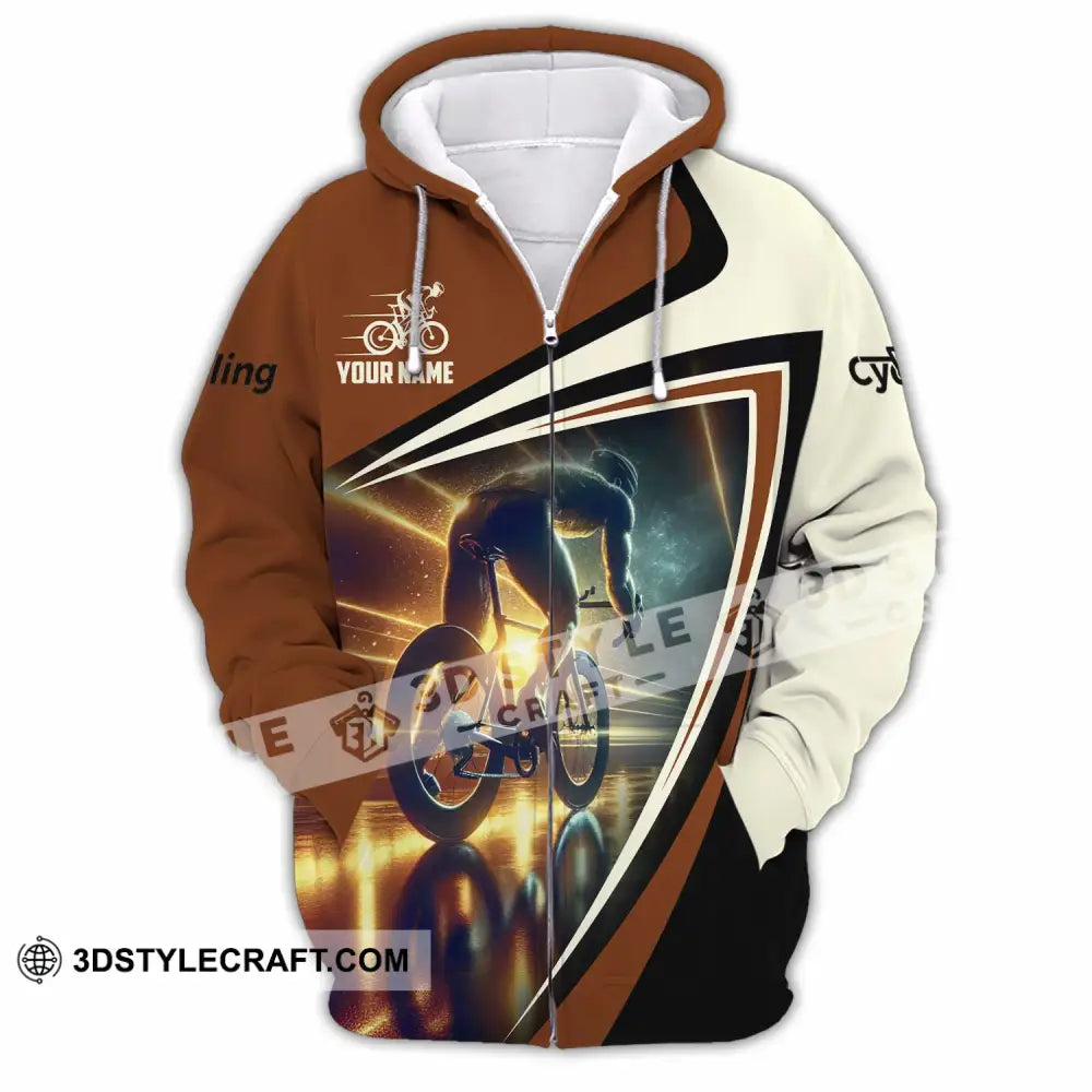 Unisex Shirt Custom Cycling Shirt Zipper Hoodie / S T shirt