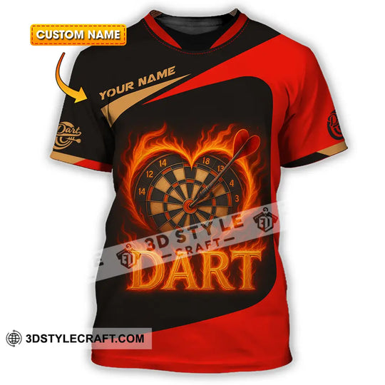 Unisex Shirt - Custom Dart Heart Shirt style option 1