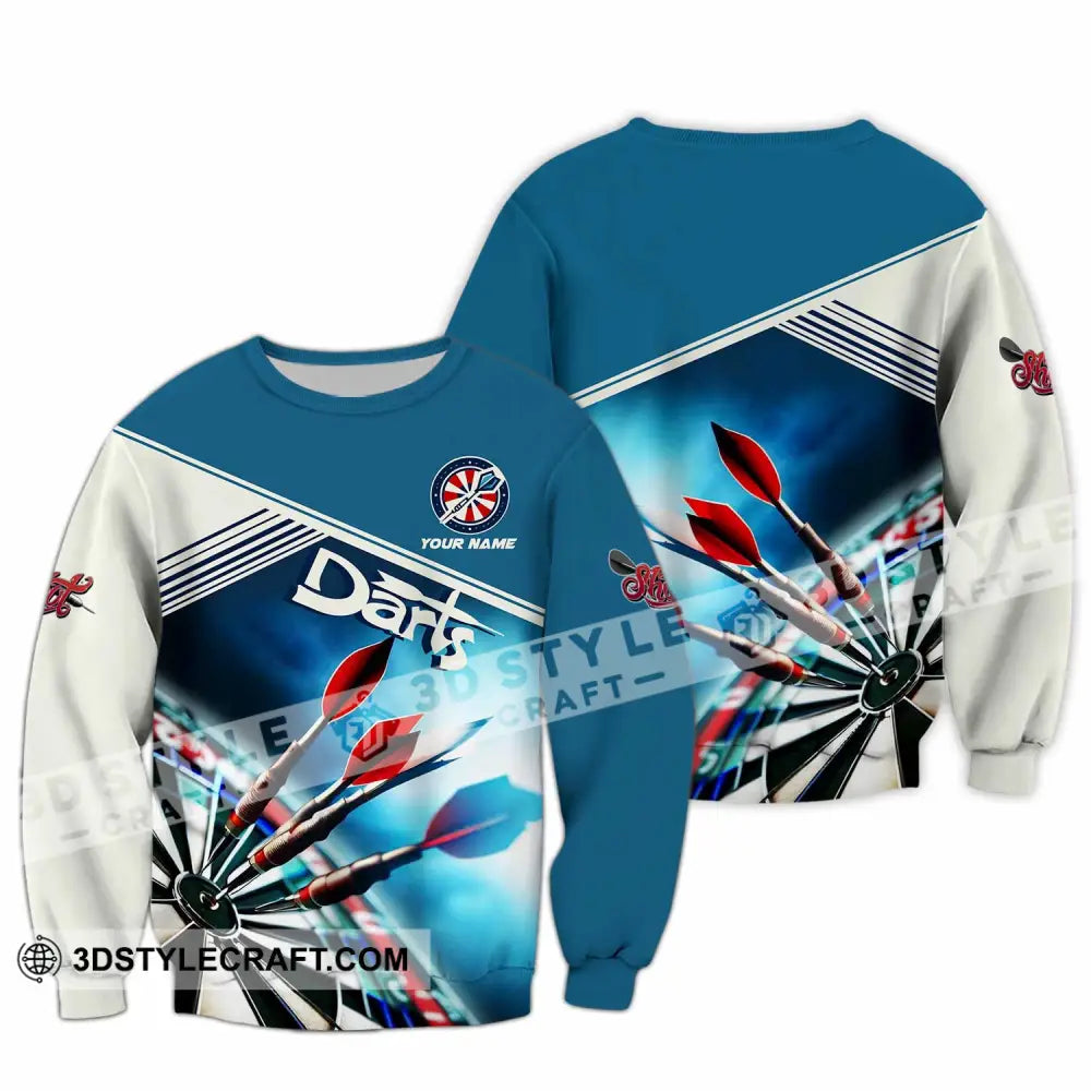 Unisex Shirt - Custom Darts 3D Shirt Long Sleeve / S T-shirt