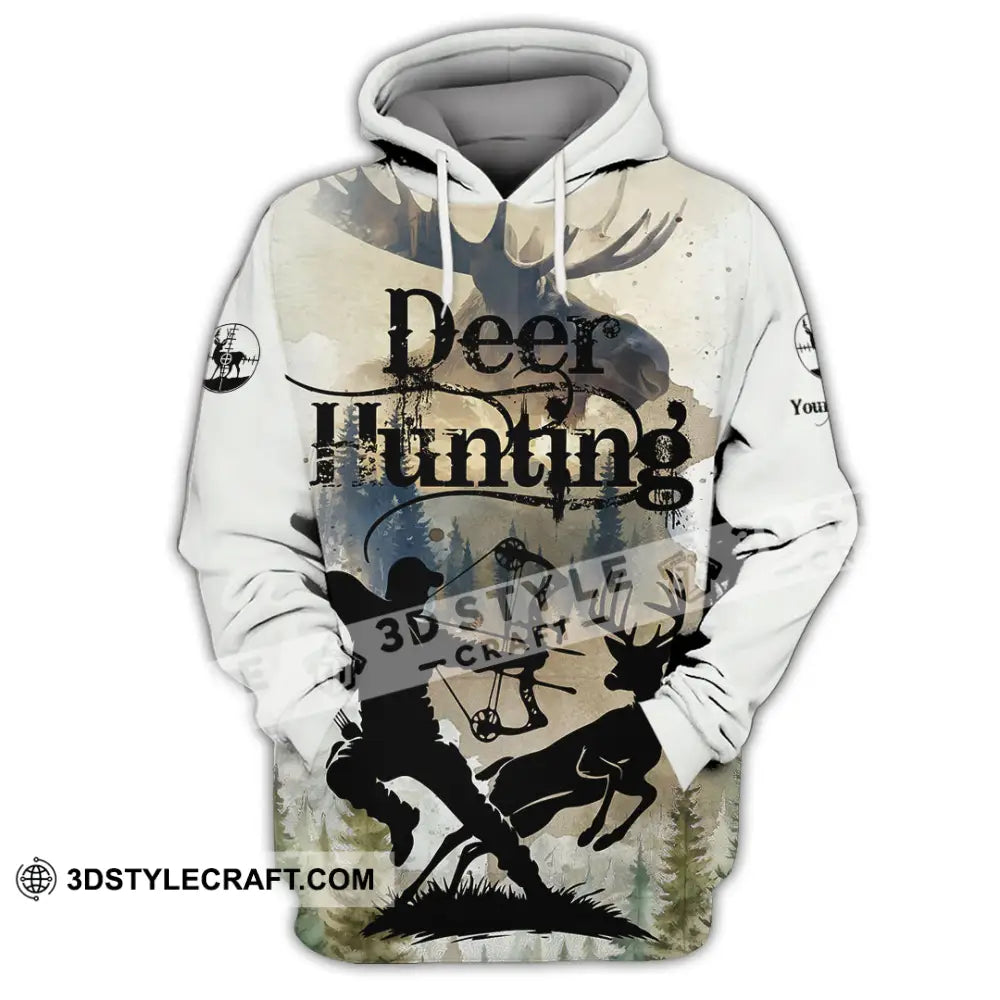 Unisex Shirt - Custom Deer Hunting Shirt Hoodie / S T-shirt