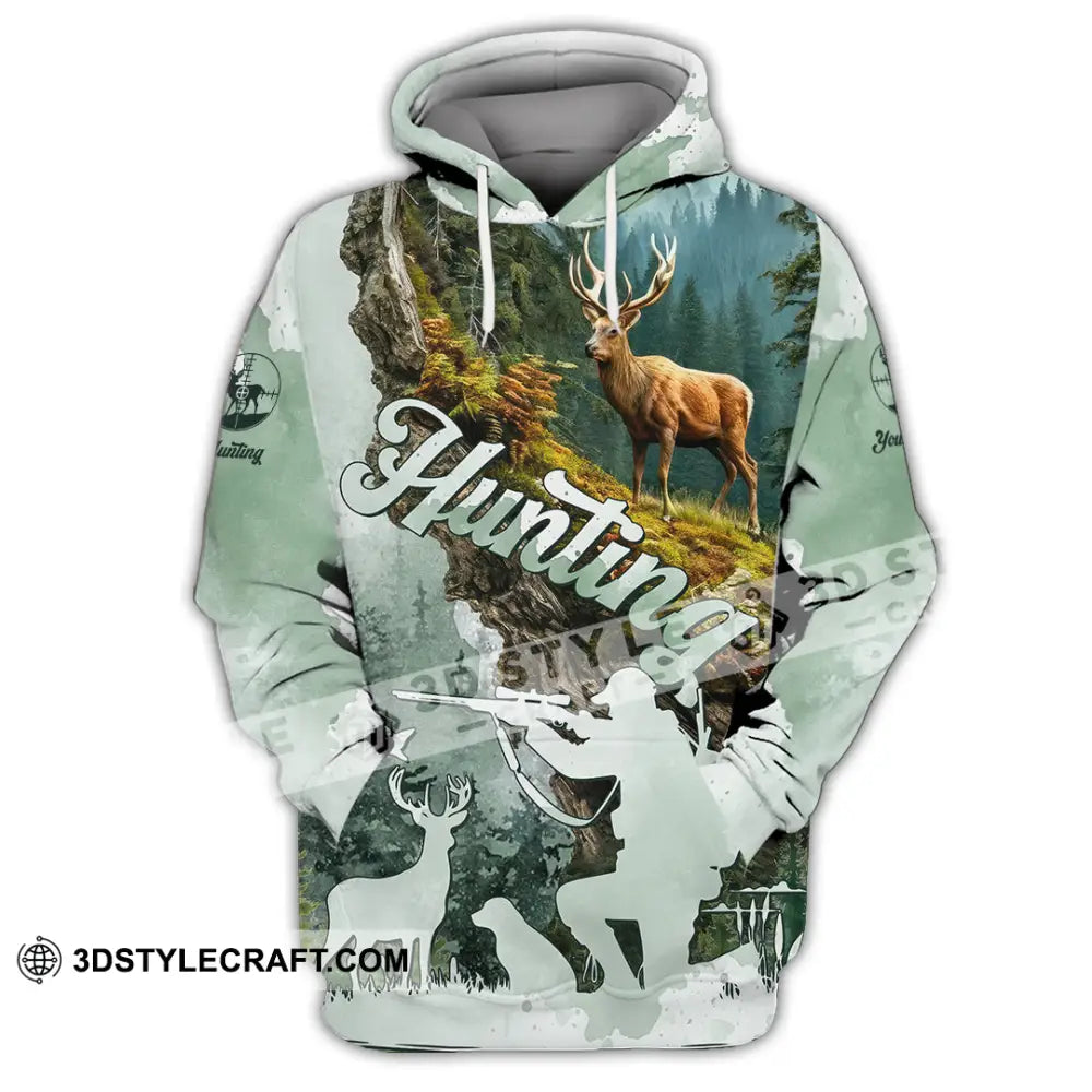 Unisex Shirt - Custom Deer Hunting Shirt Hoodie / S T-shirt