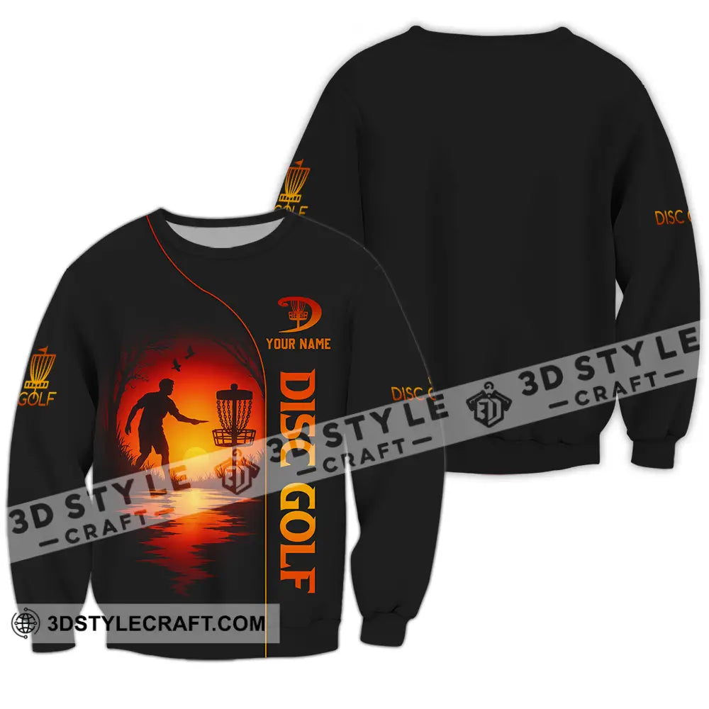 Unisex Shirt Custom Disc Golf Shirt Long Sleeve / S T shirt