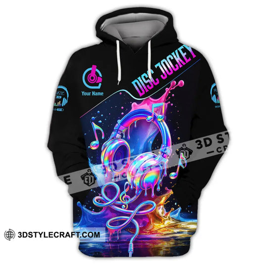 Unisex Shirt - Custom Disc Jockey 3D Shirt style option 3