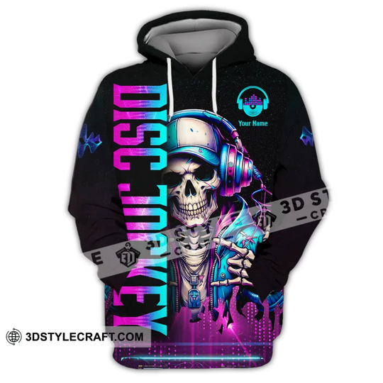 Unisex Shirt - Custom Disc Jockey 3D Shirt style option 2