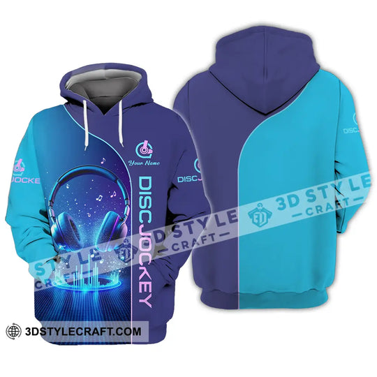 Unisex Shirt - Custom Disc Jockey 3D Shirt style option 3