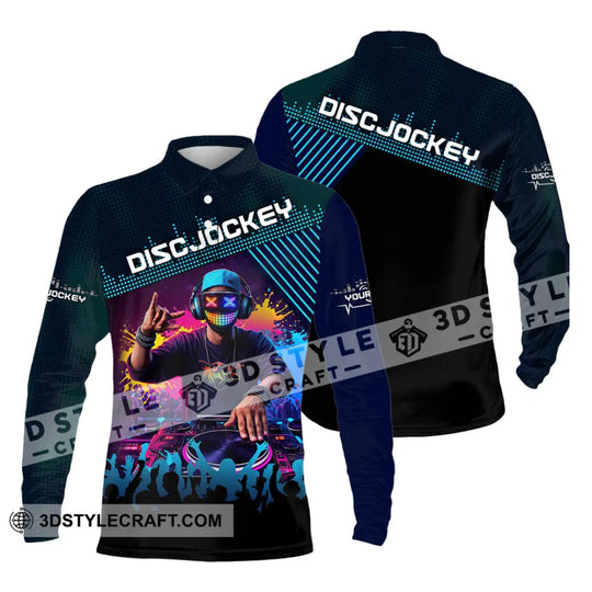 Unisex Shirt - Custom Disc Jockey 3D Shirt style option 4