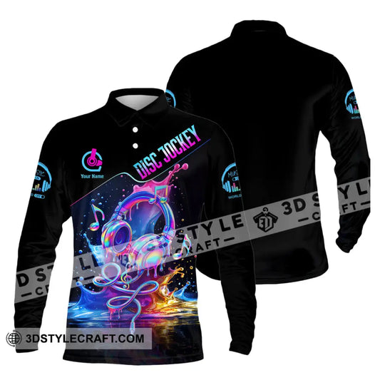 Unisex Shirt - Custom Disc Jockey 3D Shirt style option 4