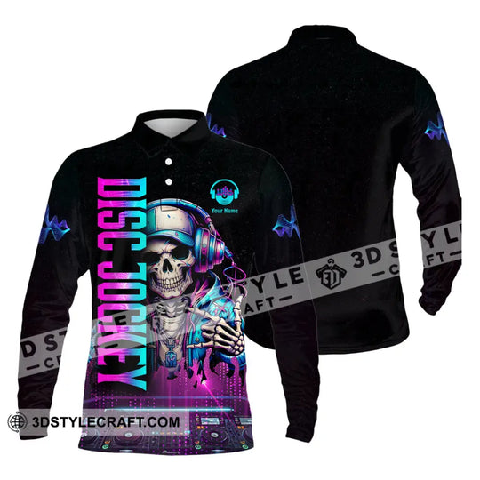 Unisex Shirt - Custom Disc Jockey 3D Shirt style option 4