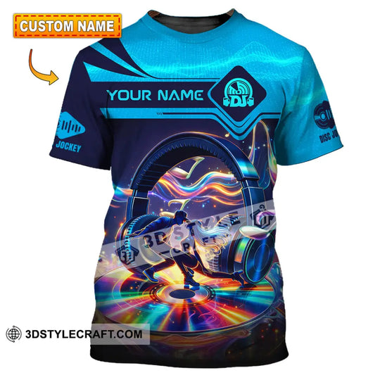Unisex Shirt - Custom Disc Jockey 3D Shirt style option 1
