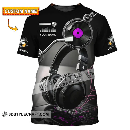 Unisex Shirt - Custom Disc Jockey 3D Shirt style option 1