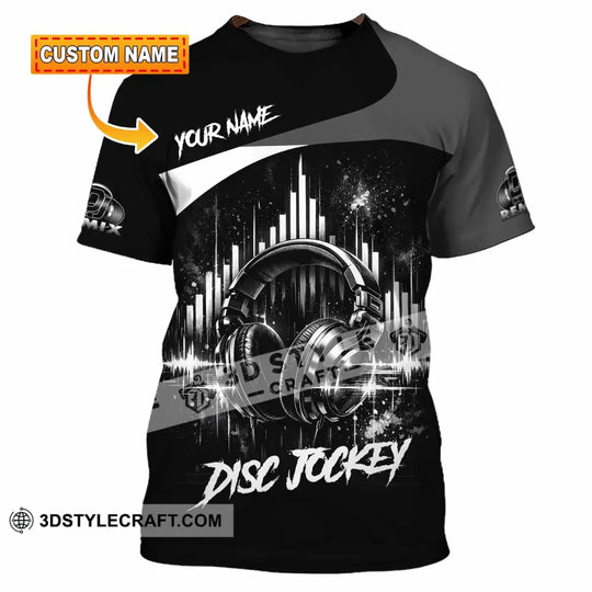 Unisex Shirt - Custom Disc Jockey 3D Shirt style option 1