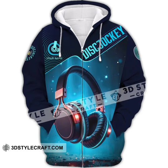 Unisex Shirt - Custom Disc Jockey 3D Shirt style option 2