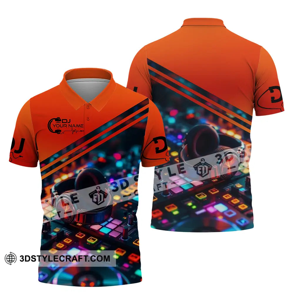 Unisex Shirt - Custom Disc Jockey DJ Shirt Polo Shirt / S T-shirt