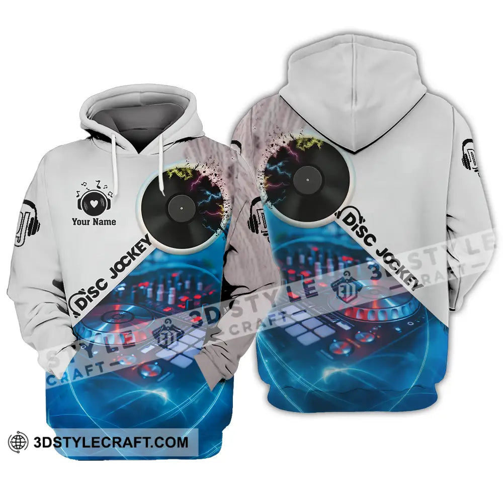 Unisex Shirt - Custom Disc Jockey Shirt Hoodie / S T-shirt