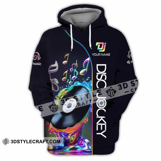 Unisex Shirt - Custom Disc Jockey Lover Shirt style option 4