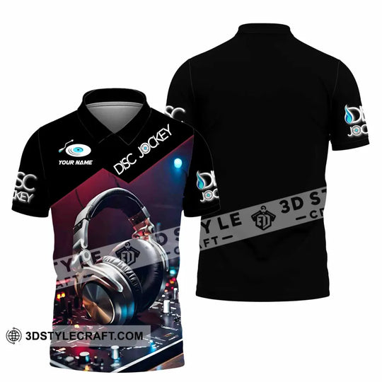 Unisex Shirt - Custom Disc Jockey Lover Shirt style option 2