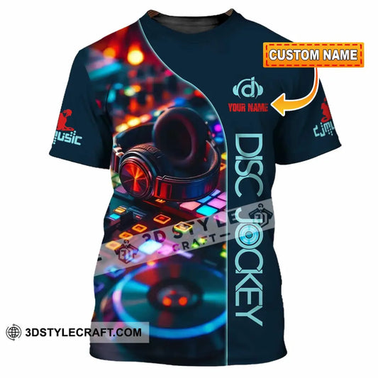 Unisex Shirt - Custom Dics Jockey Party Shirt T-shirt