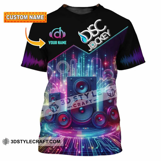 Unisex Shirt - Custom Disc Jockey Shirt style option 1