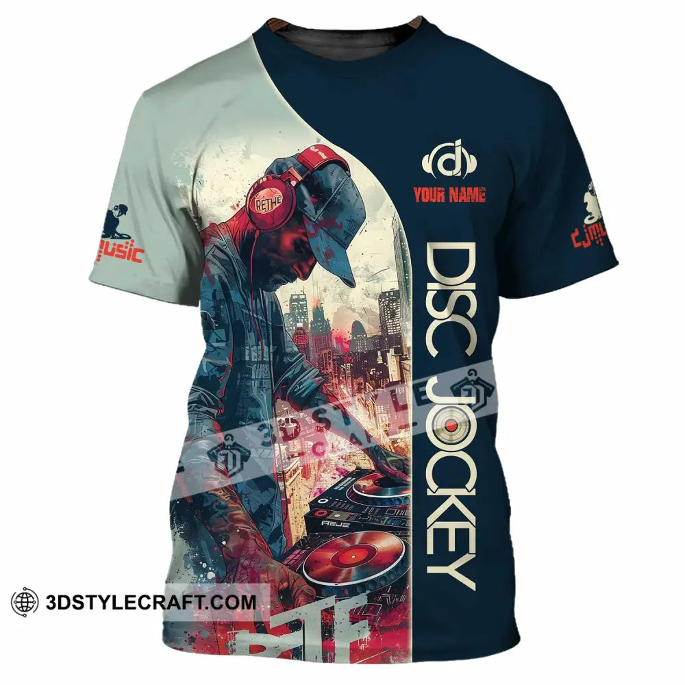 Unisex Shirt - Custom Disc Jockey Shirt T-Shirt / S T-shirt