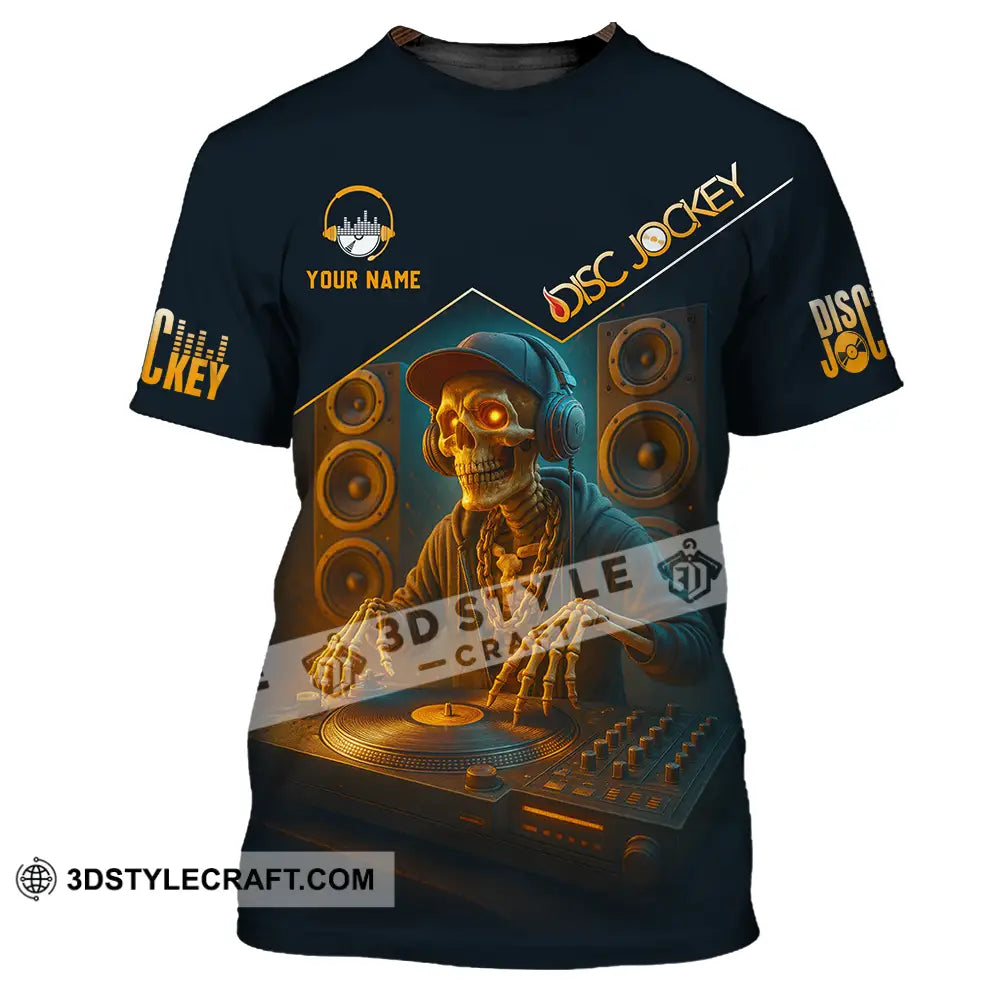 Unisex Shirt Custom Disc Jockey Shirt T Shirt / S T shirt