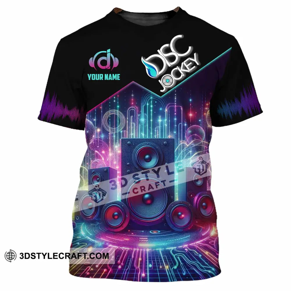 Unisex Shirt - Custom Disc Jockey Shirt T-Shirt / S T-shirt