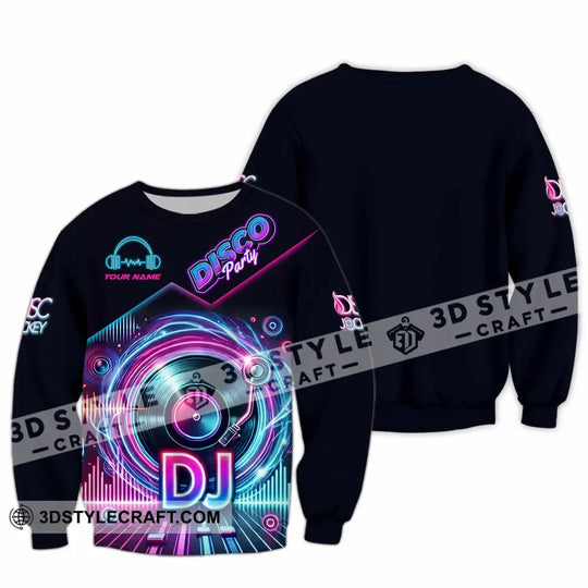 Unisex Shirt - Custom Disco Party DJ Shirt style option 3