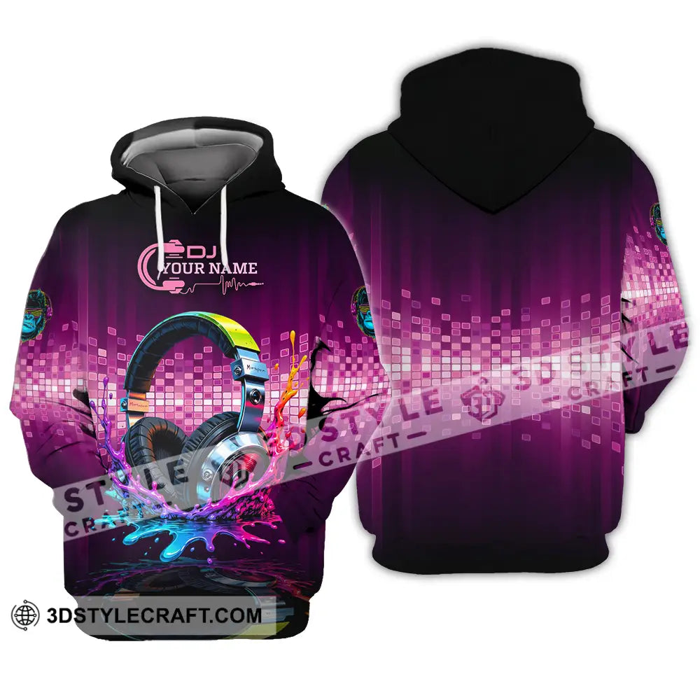 Unisex Shirt - Custom DJ 3D Shirt Hoodie / S T-shirt