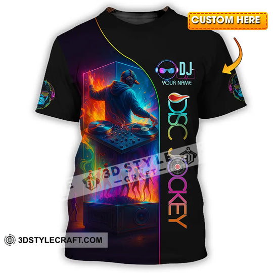 Unisex Shirt - Custom DJ 3D Shirt style option 1