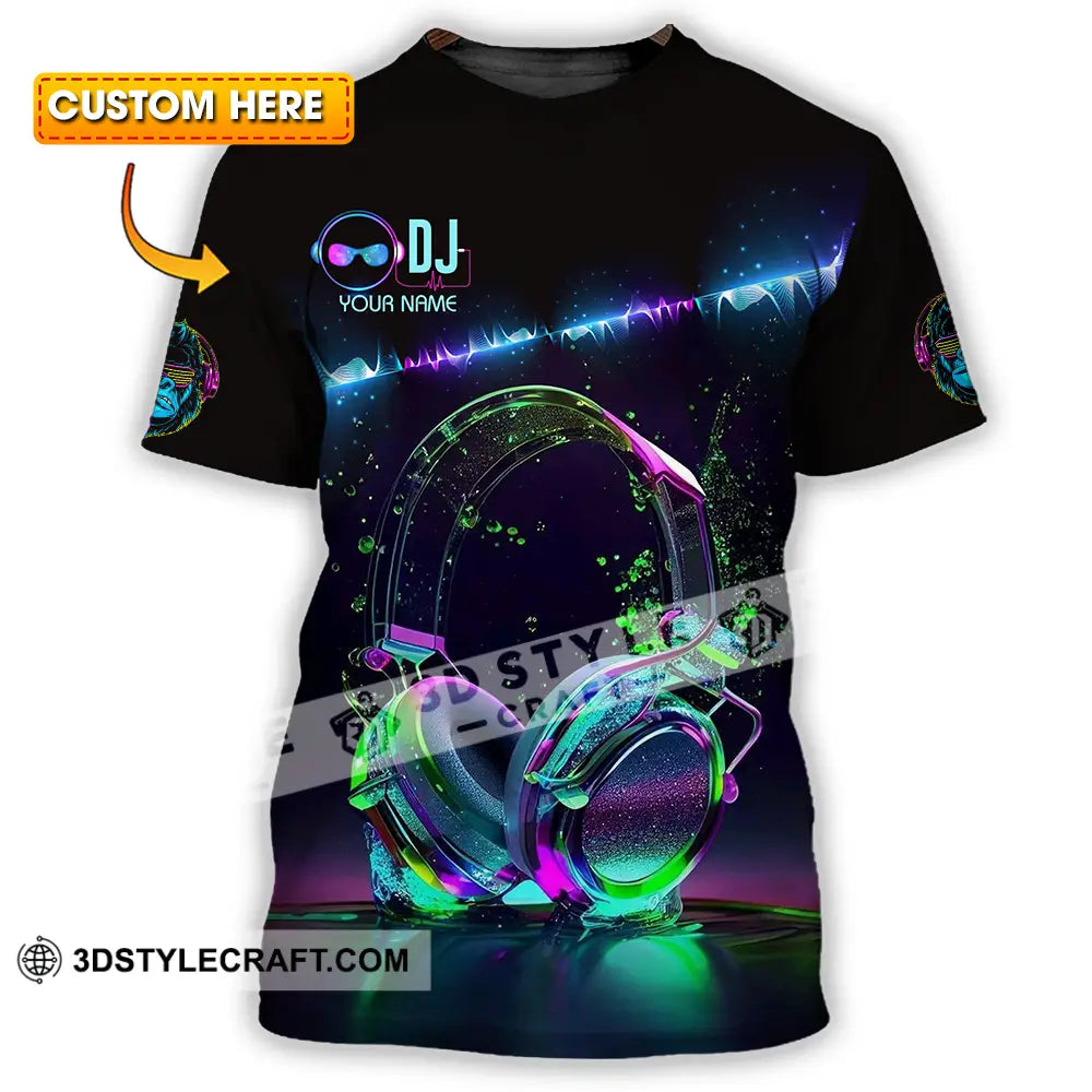 Unisex Shirt - Custom DJ 3D Shirt T-shirt