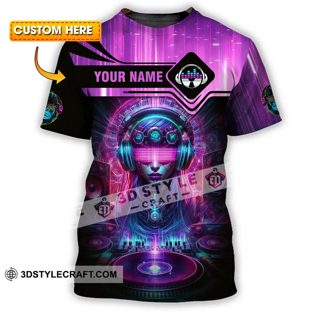 Unisex Shirt - Custom DJ 3D Shirt T-shirt