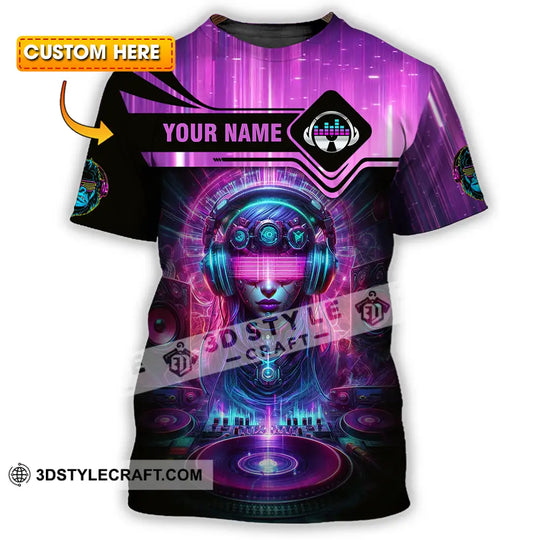 Unisex Shirt - Custom DJ 3D Shirt style option 1