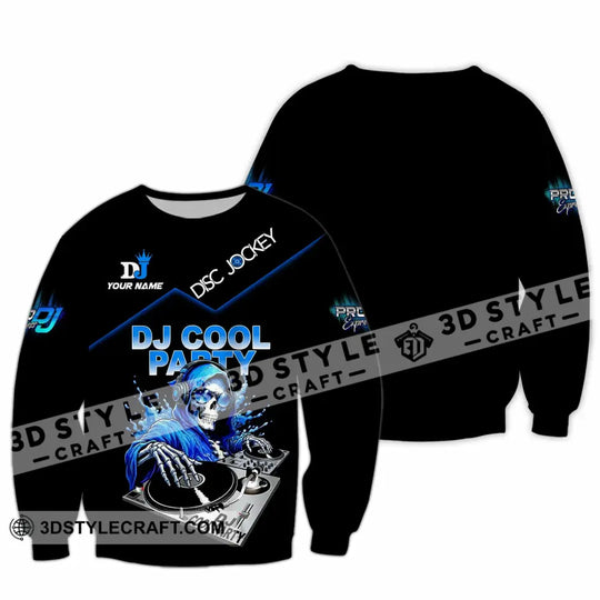 Unisex Shirt - Custom DJ Cool Party 3D Shirt style option 4