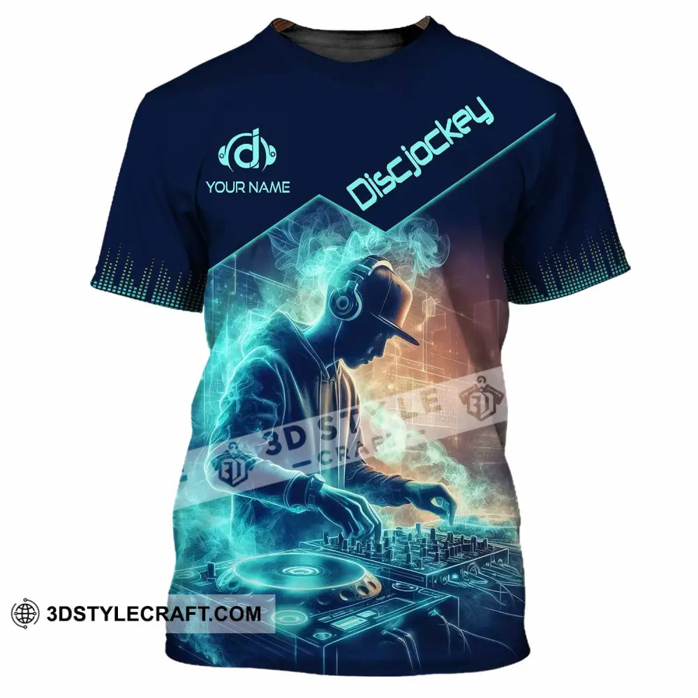 Unisex Shirt - Custom DJ Man Shirt T-Shirt / S T-shirt