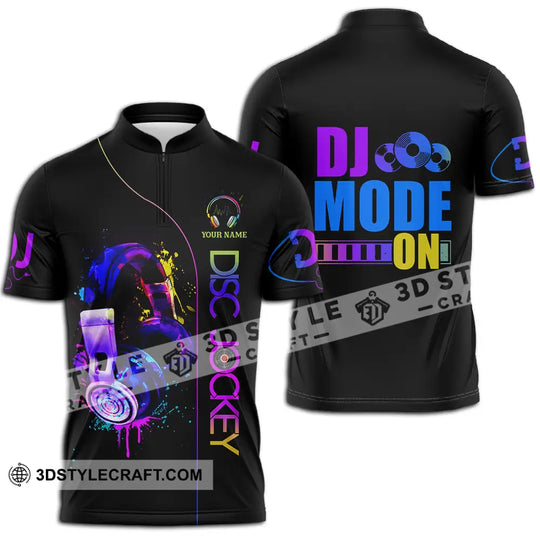 Unisex Shirt - Custom DJ Mode On Shirt style option 2