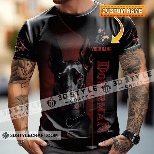 Unisex Shirt - Custom Dobermann Dog Shirt T-shirt