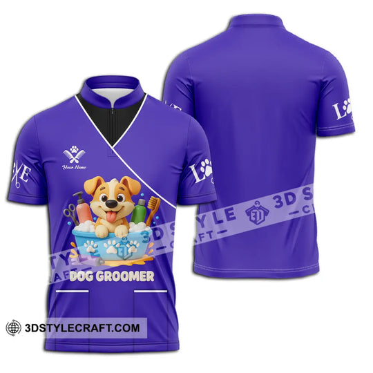 Unisex Shirt - Custom Dog Groomers Shirt style option 2