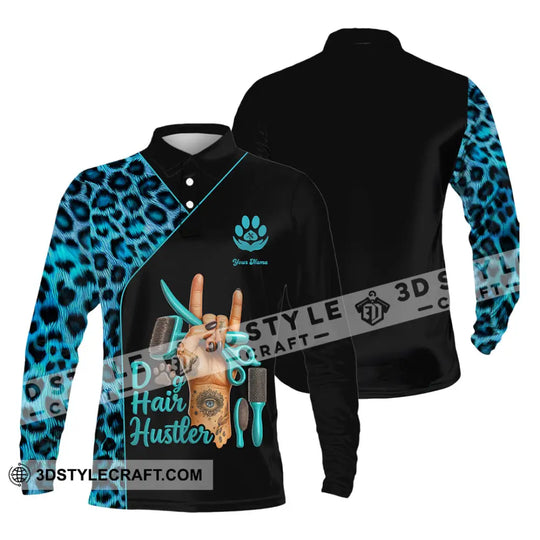 Unisex Shirt - Custom Dog Hair Hustler Groomer Shirt style option 3