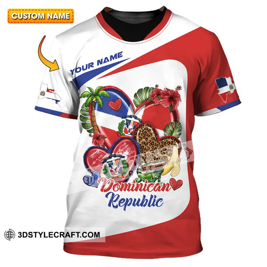 Unisex Shirt - Custom Dominican Republic Shirt style option 1