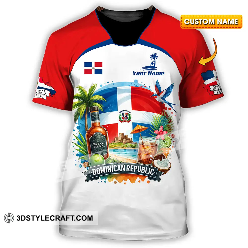 Unisex Shirt - Custom Dominican Republic Shirt T-shirt