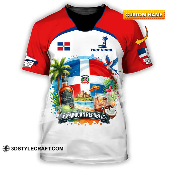Unisex Shirt - Custom Dominican Republic Shirt style option 1