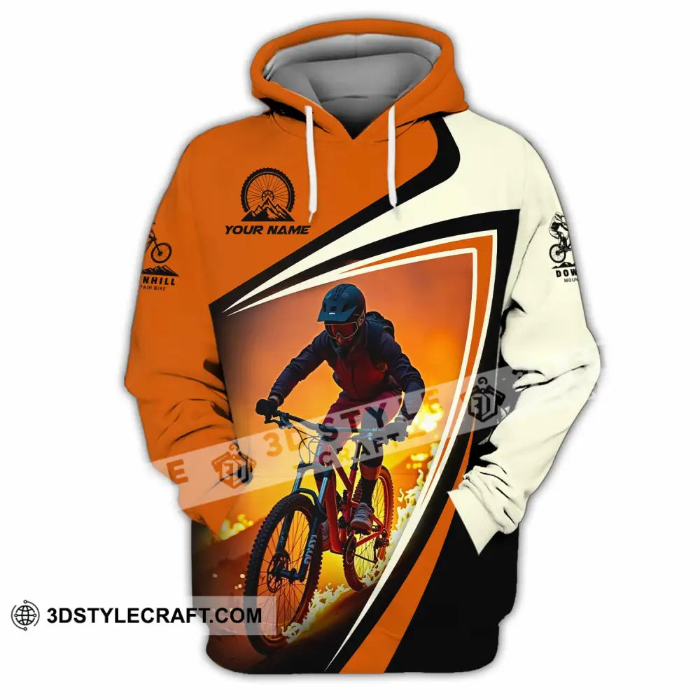 Unisex Shirt - Custom Downhill Mountain Bike Shirt Hoodie / S T-shirt