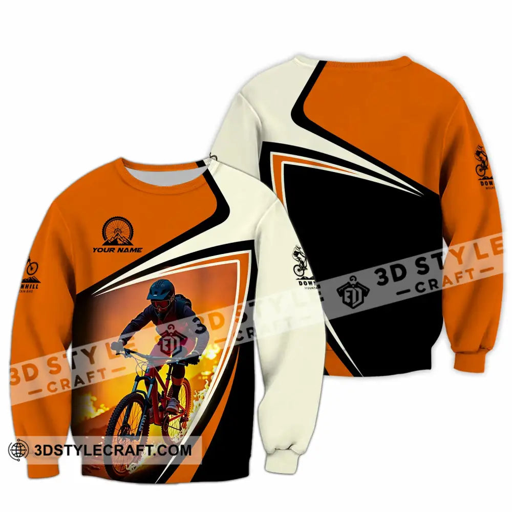 Unisex Shirt - Custom Downhill Mountain Bike Shirt Long Sleeve / S T-shirt