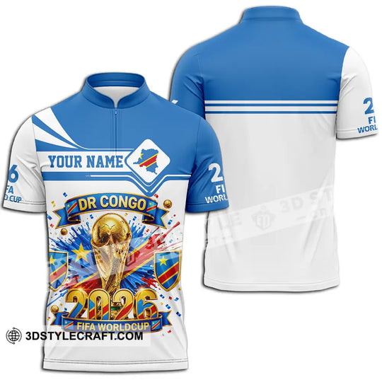 Unisex Shirt - Custom Dr Congo World Cup 2026 3D Shirt style option 2