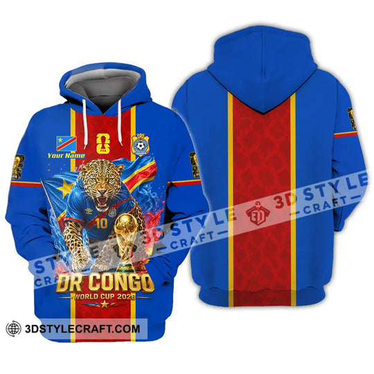 Unisex Shirt - Custom Dr Congo World Cup 2026 Shirt style option 3